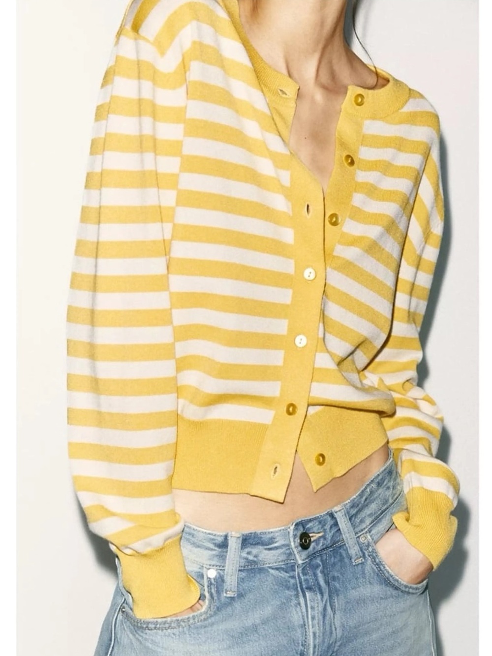 Zara Women’s Striped Knit Sweater